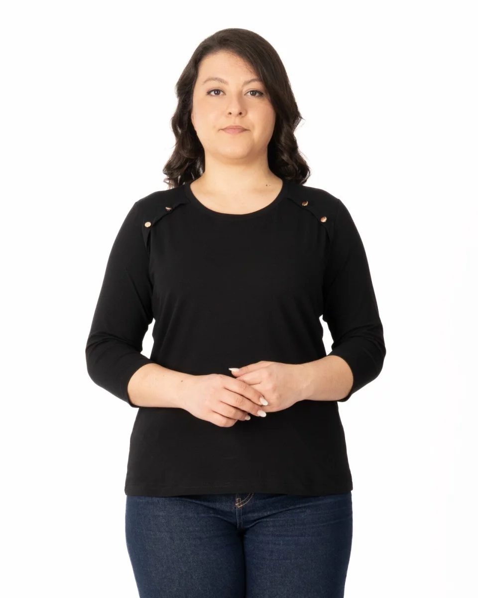 Bluză damă B.2341.Negru