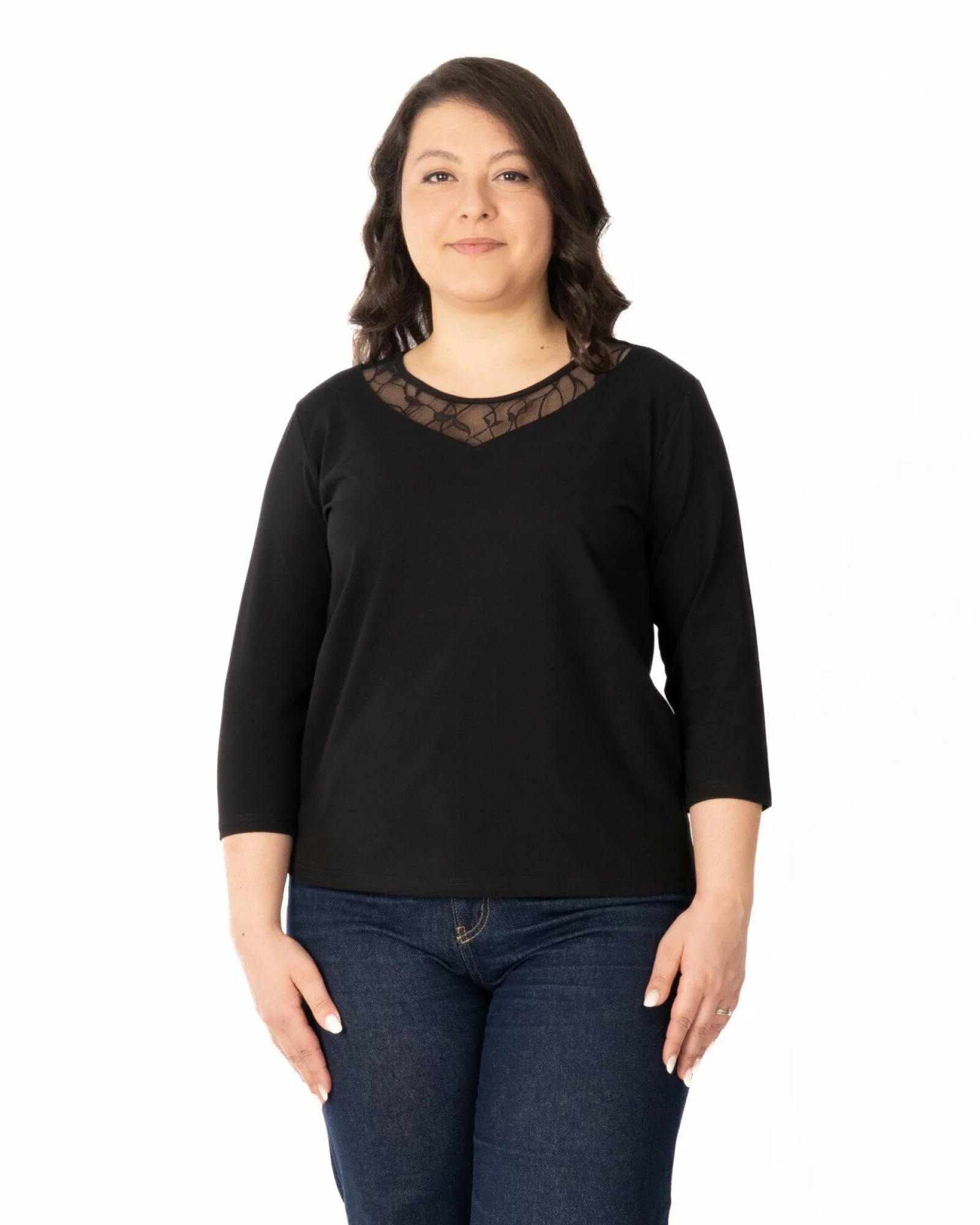 Bluză damă B.2342.Negru