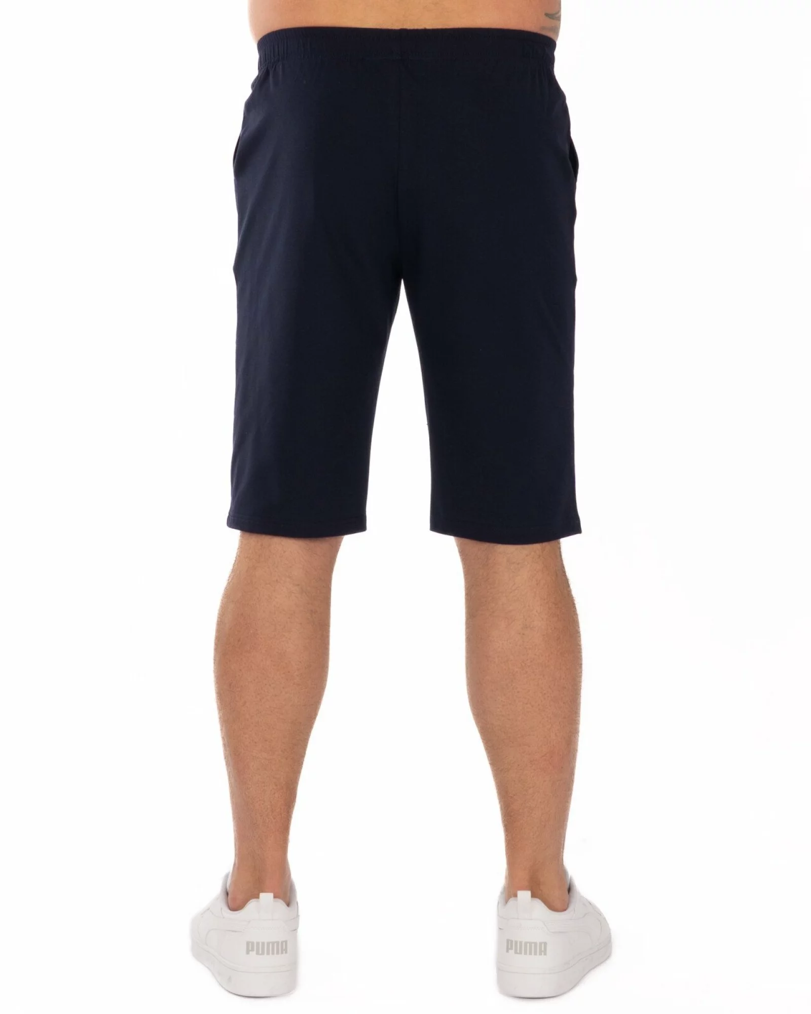 Pantaloni scurți bleumarin model clasic