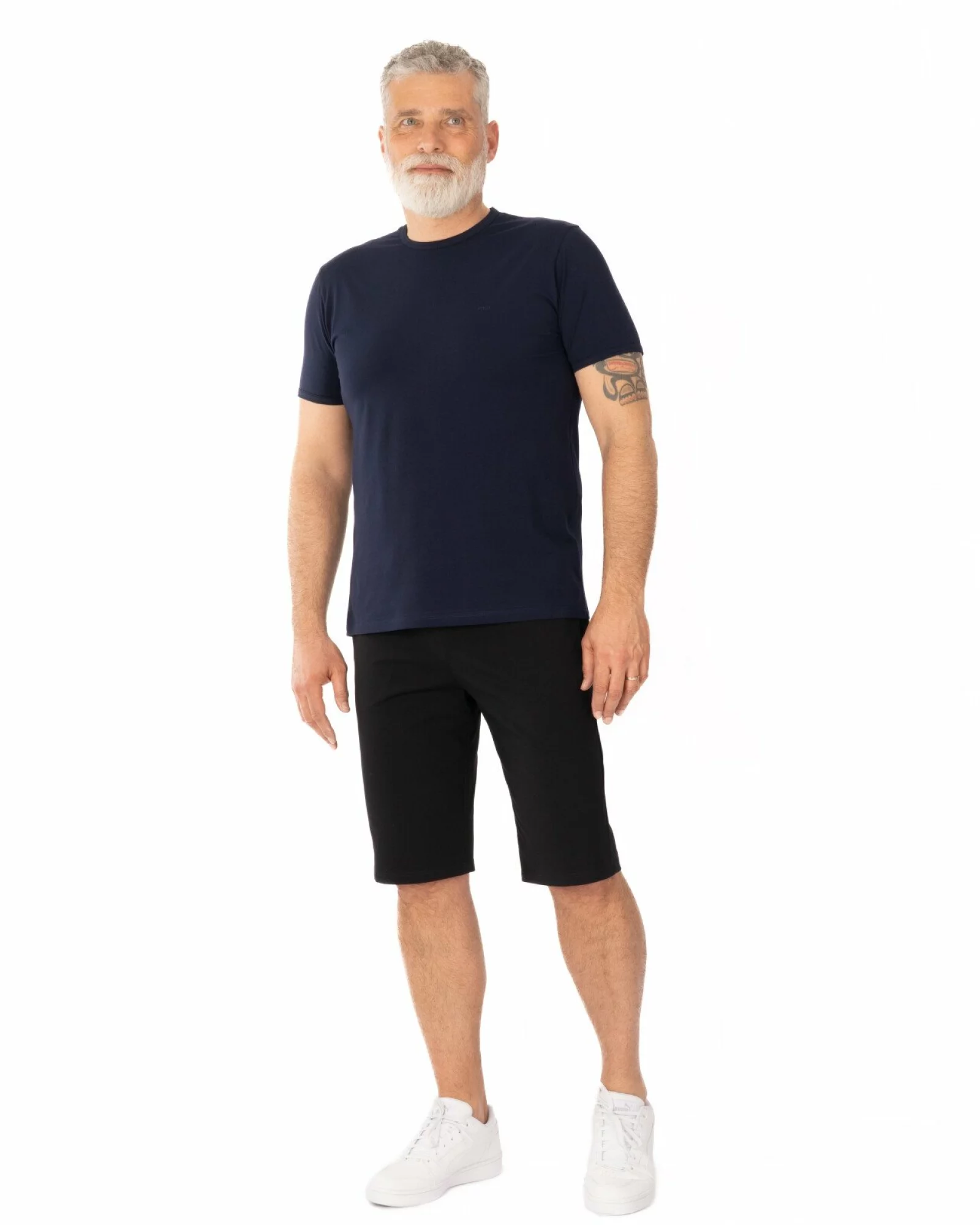 Pantaloni scurți negri model clasic