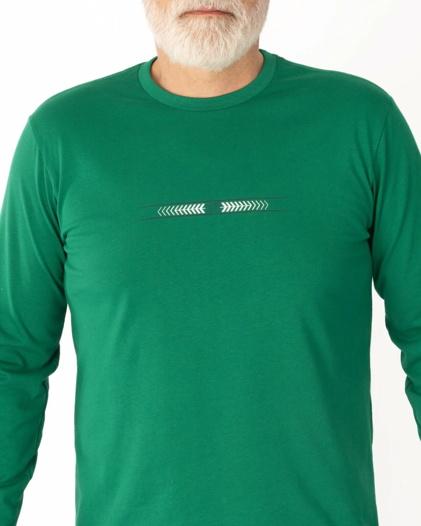 Pijama bărbați verde și gri din bumbac