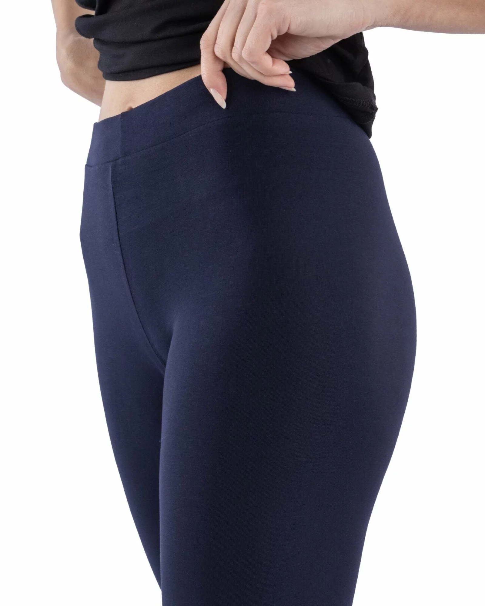 Colanți bleumarin 3/4