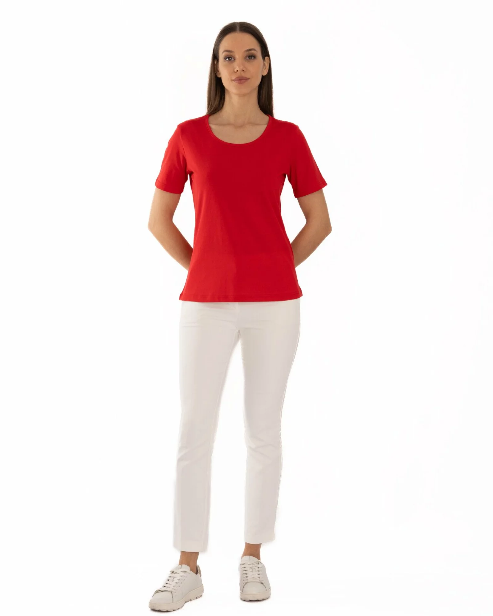 Tricou roșu bumbac