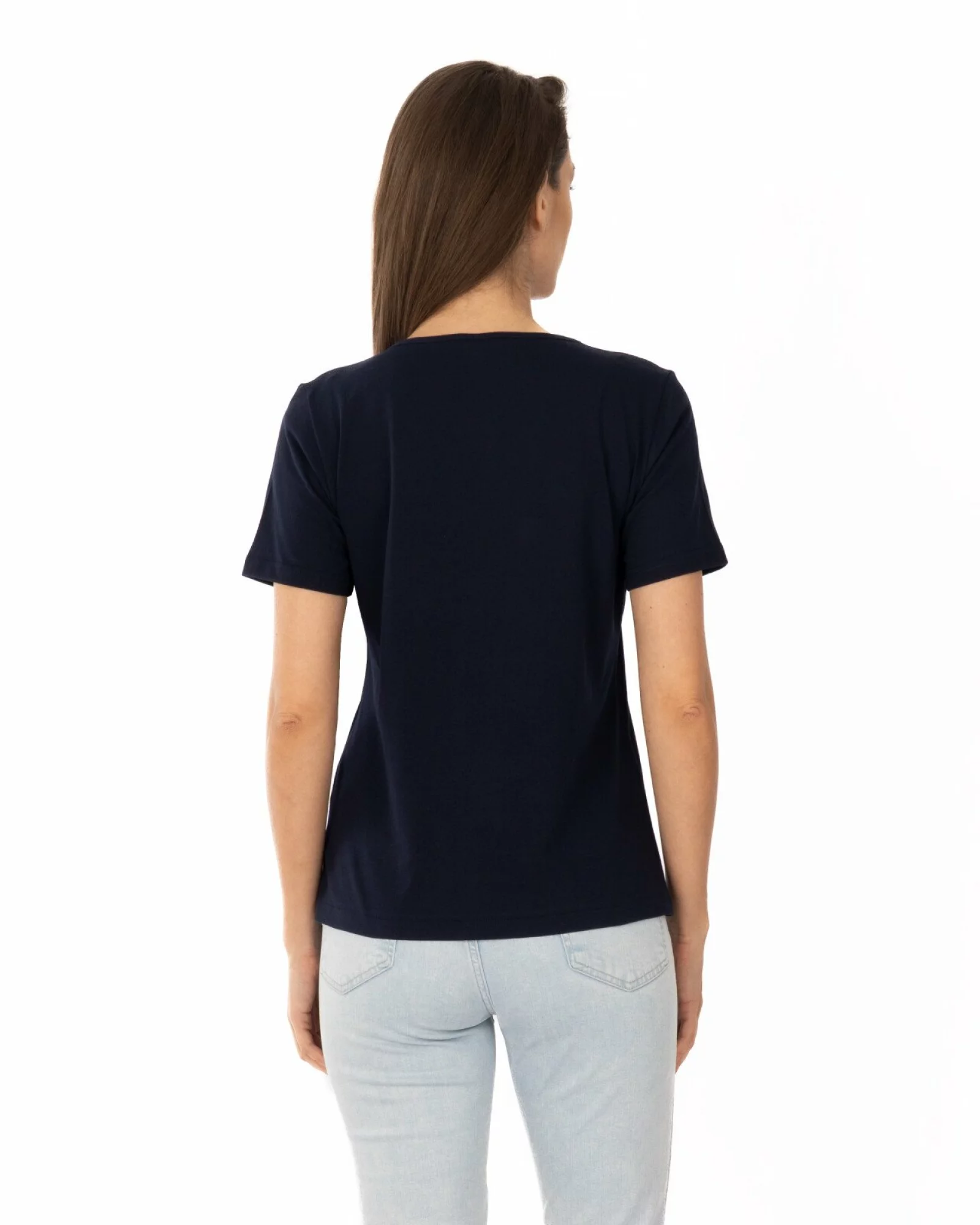 Tricou bleumarin bumbac