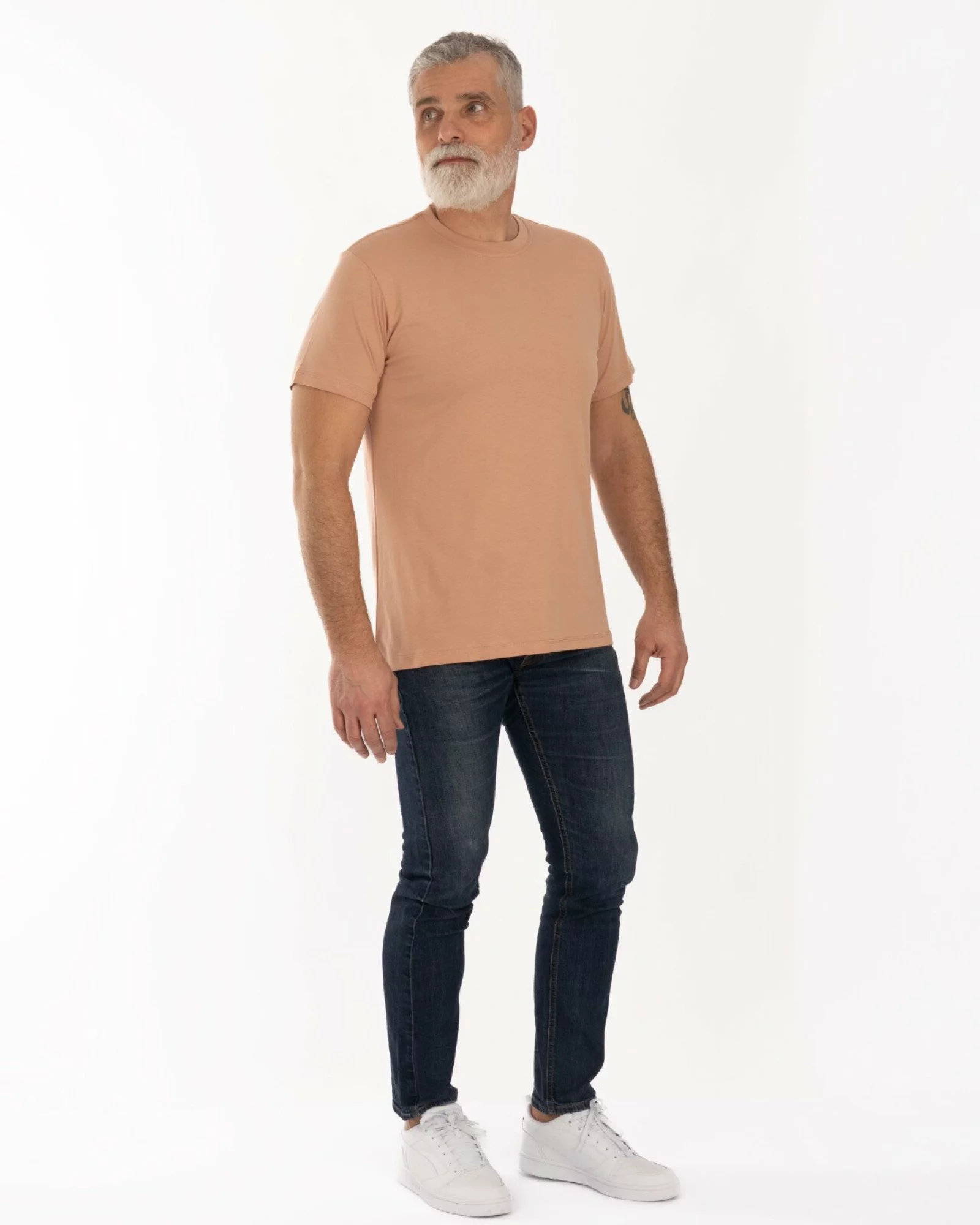 Tricou cappuccino bumbac