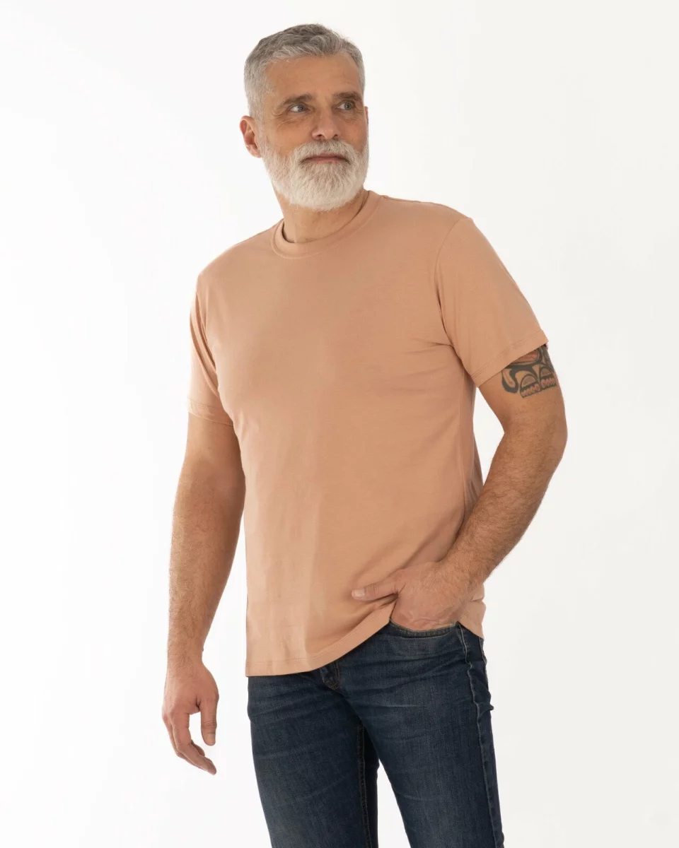 Tricou cappuccino bumbac