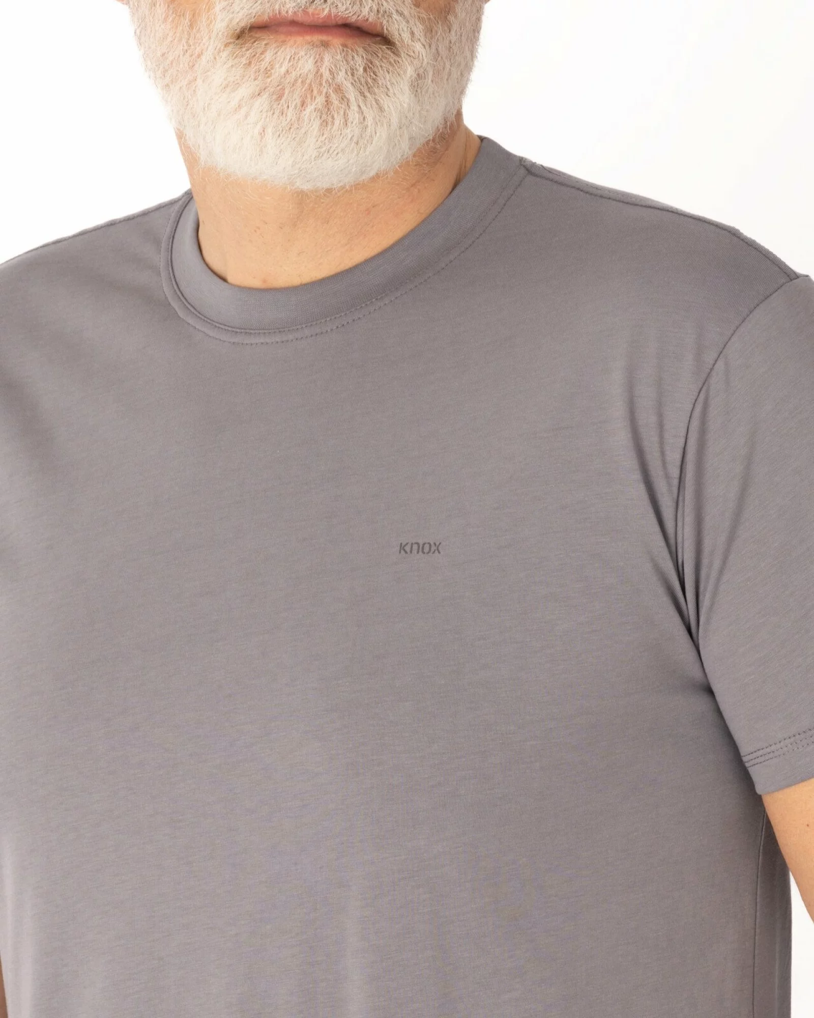 Tricou gri bumbac