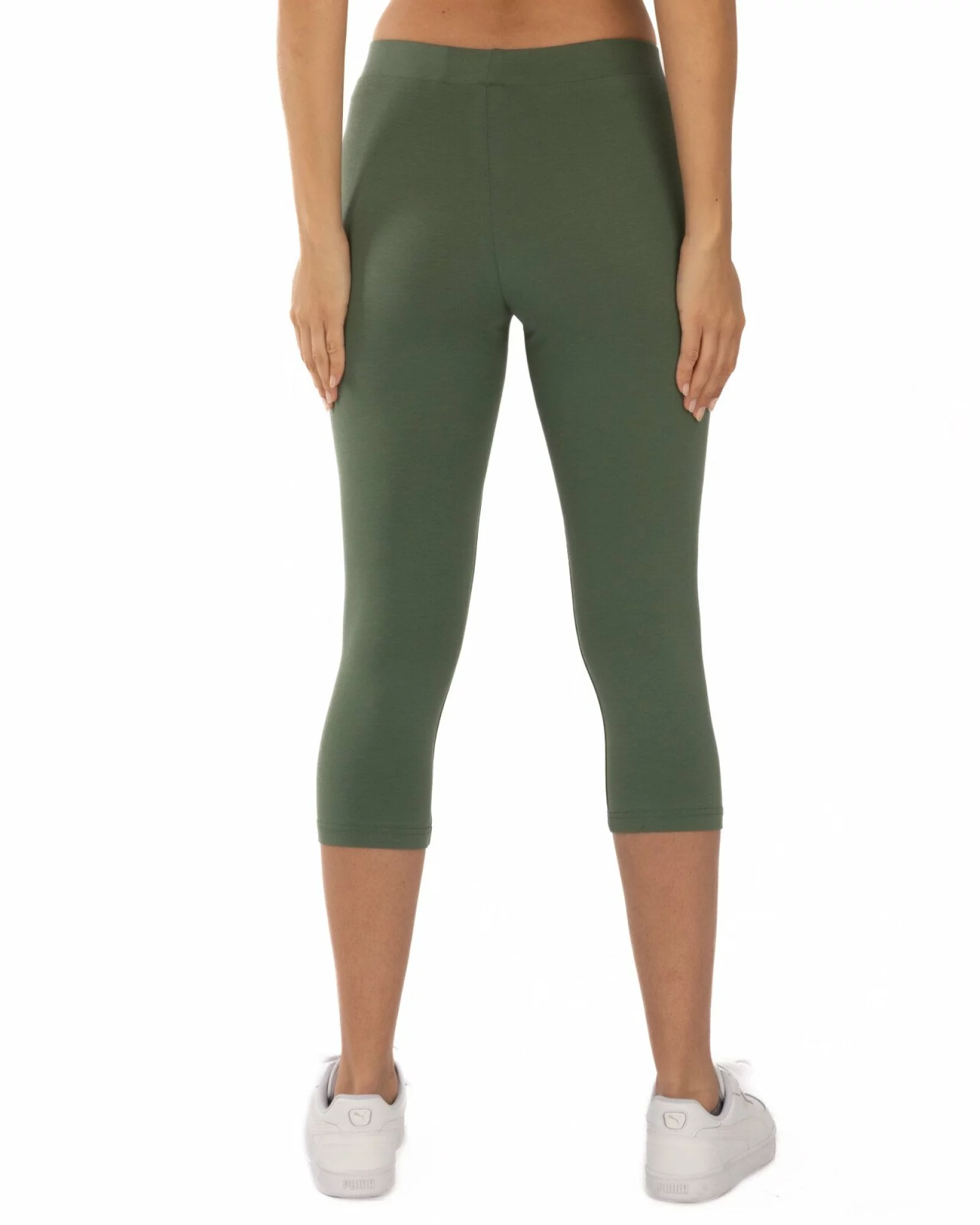 Colanți olive 3/4