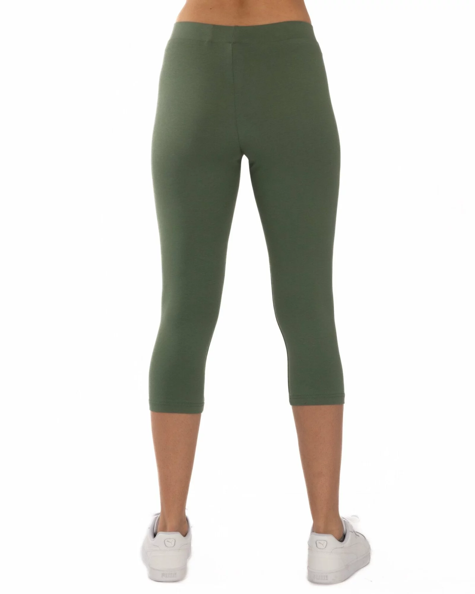 Colanți olive 3/4