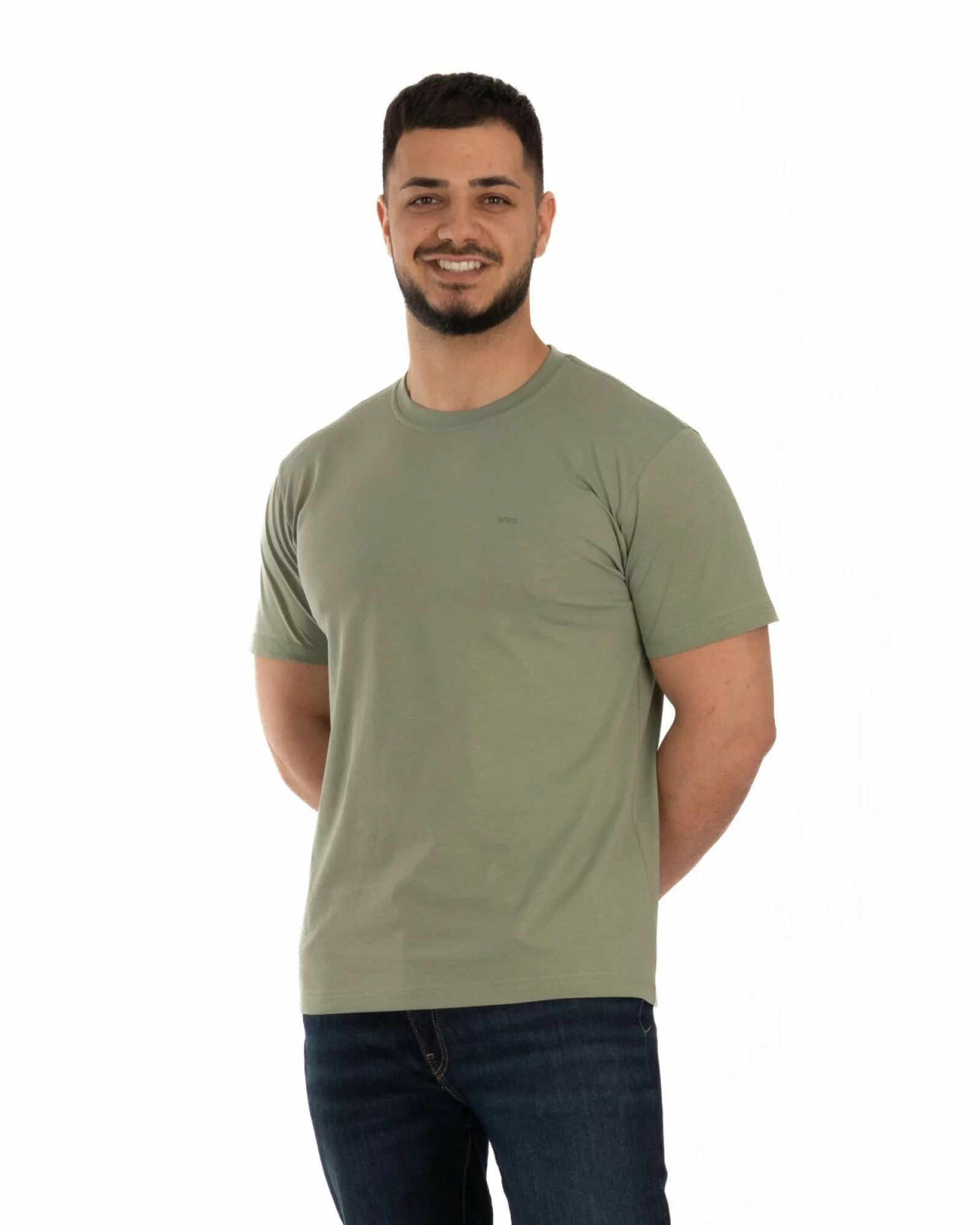 Tricou oliv bumbac