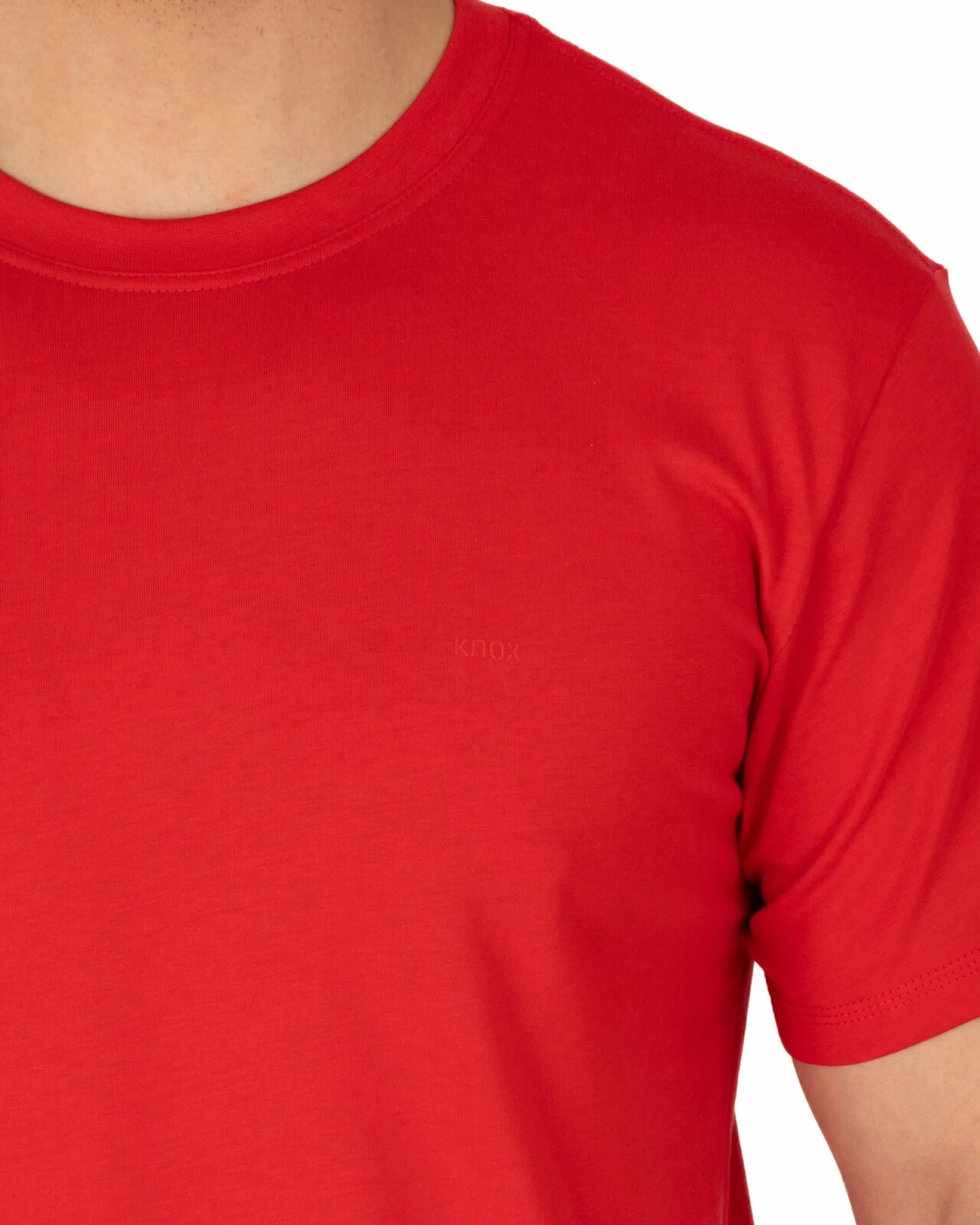 Tricou roșu bumbac