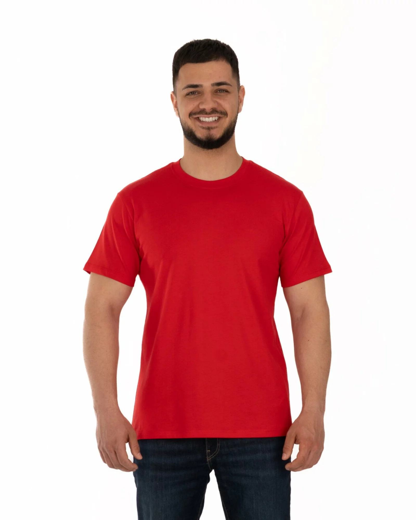 Tricou roșu bumbac