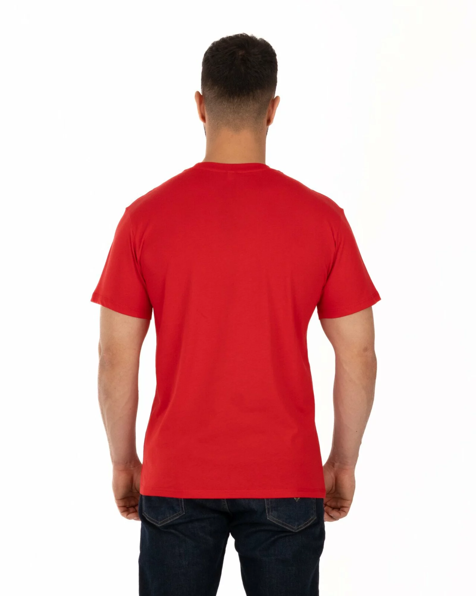 Tricou roșu bumbac
