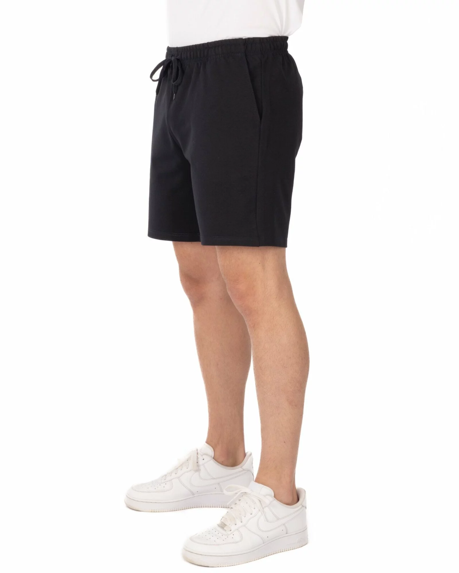 Pantaloni scurți bleumarin buzunare oblice