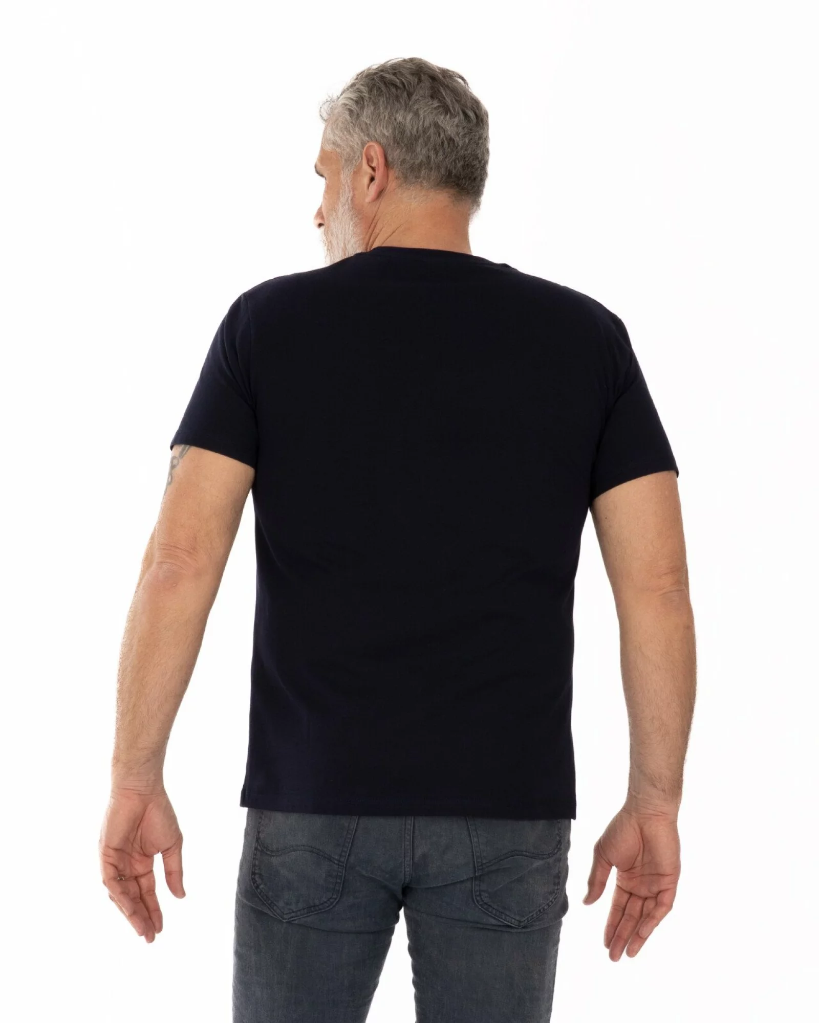 Tricou bleumarin bumbac