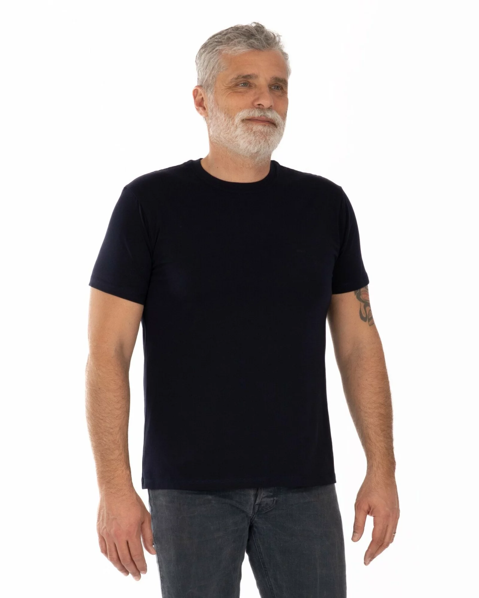 Tricou bleumarin bumbac