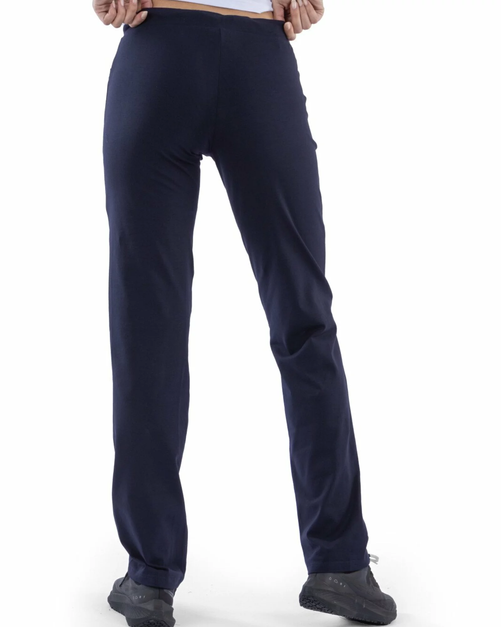 Pantaloni bleumarin de vară clasici
