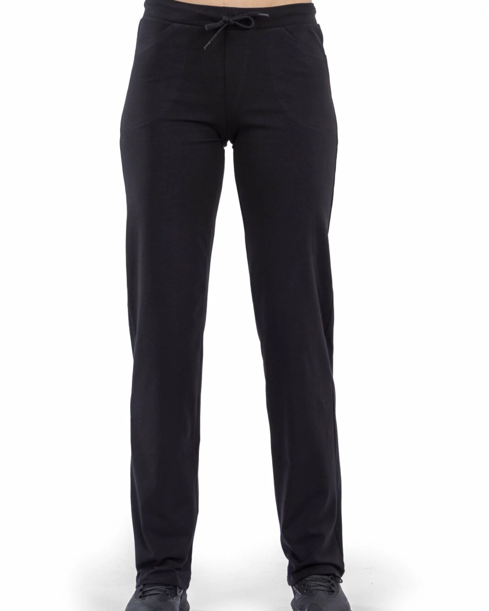 Pantaloni negri de vară clasici