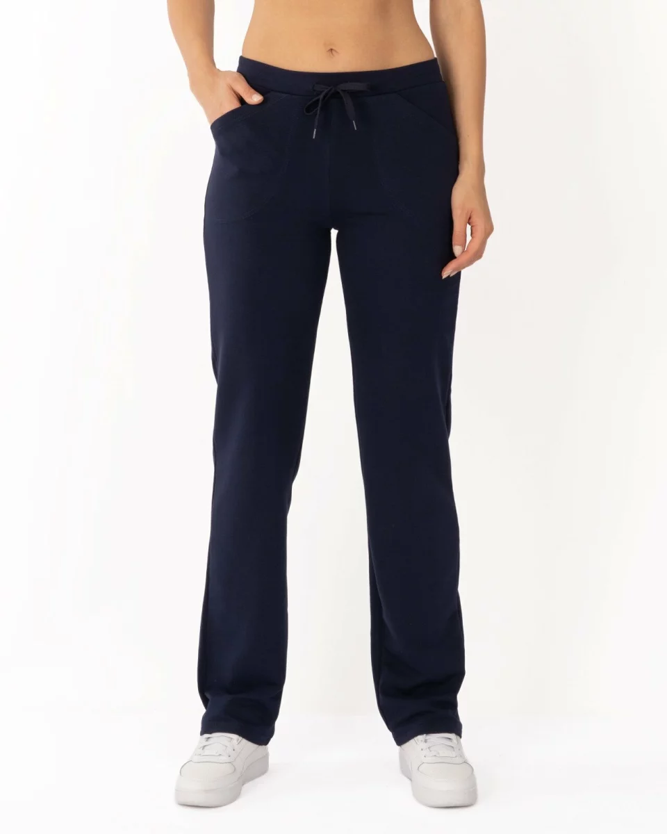 Pantaloni bleumarin clasici