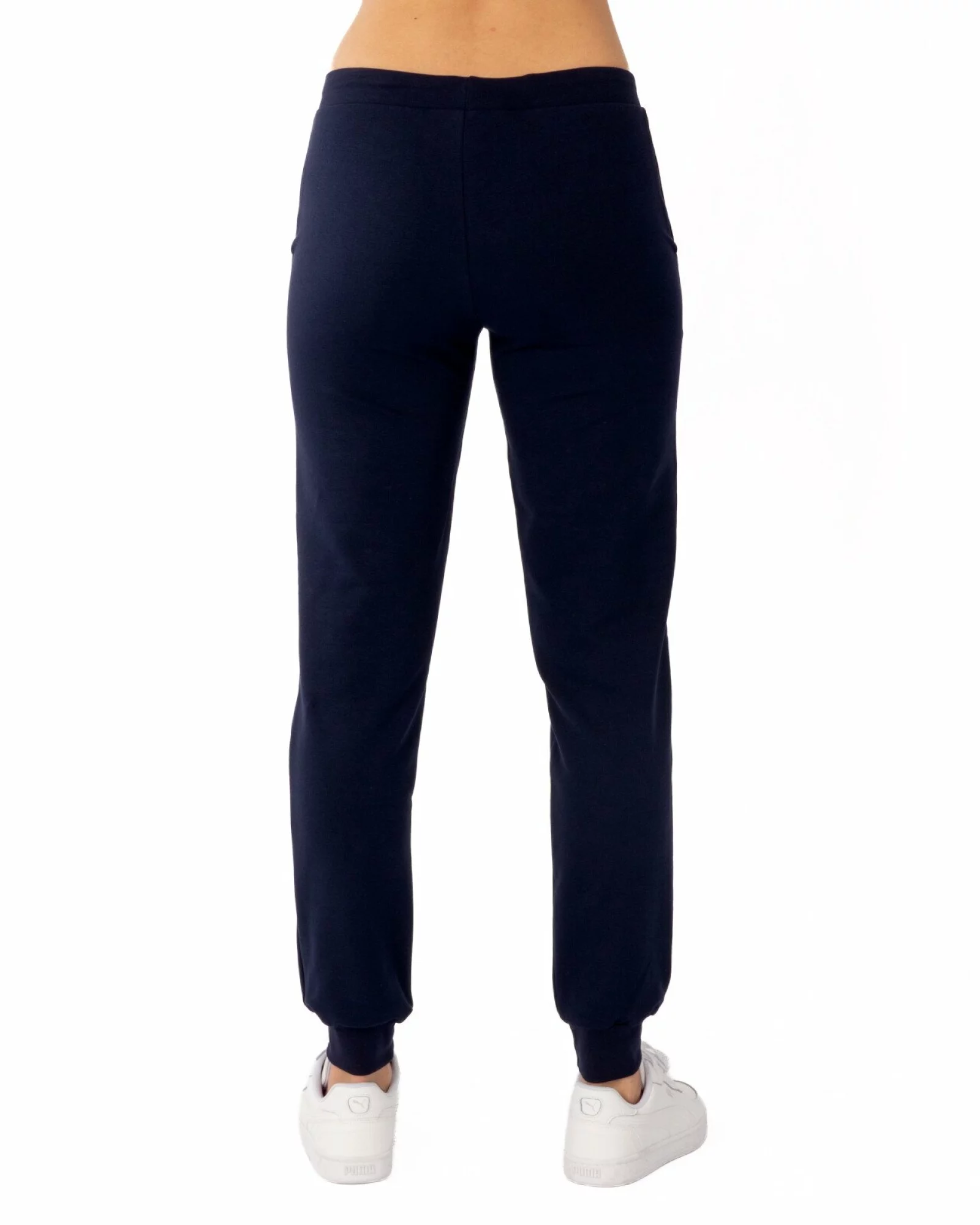 Pantaloni jogger damă bleumarin bumbac P.2023