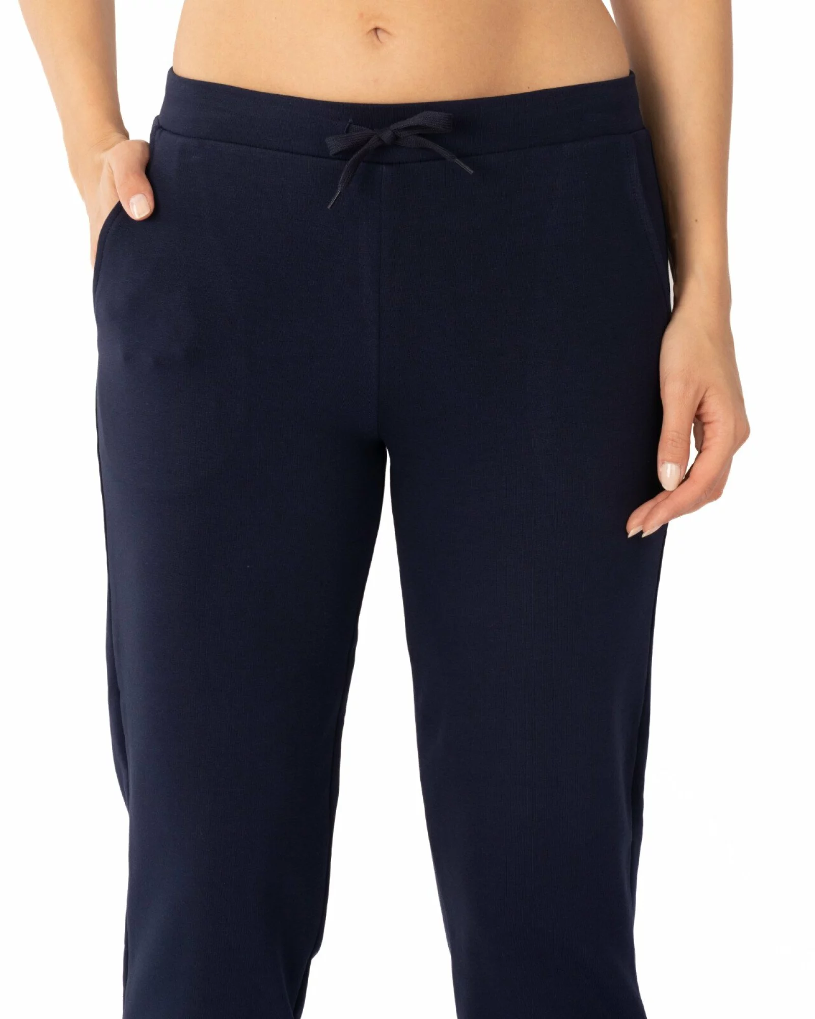 Pantaloni jogger damă bleumarin bumbac P.2023