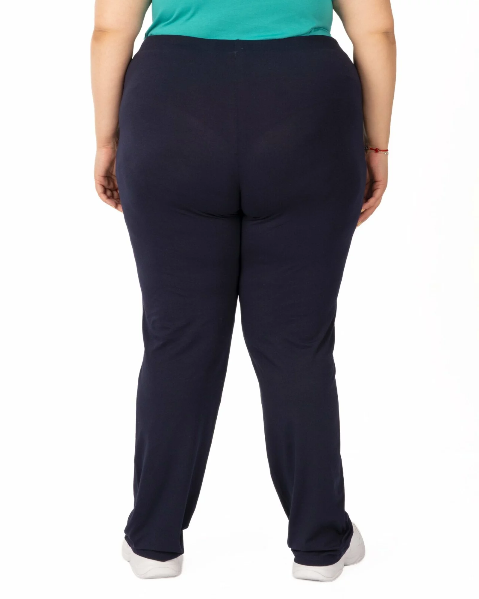 Pantaloni de trening damă mărimi mari bleumarin de vară P.2006