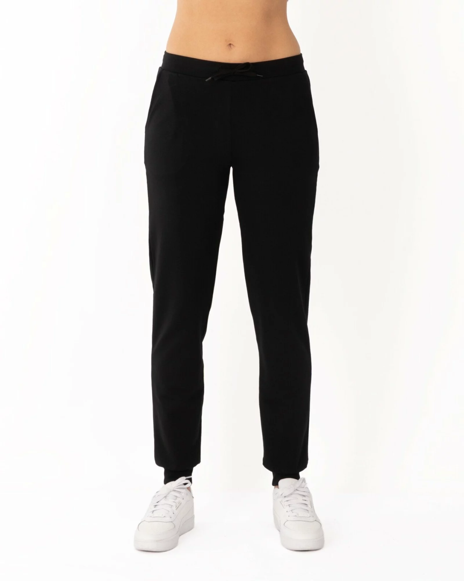 Pantaloni jogger damă negri P.2023