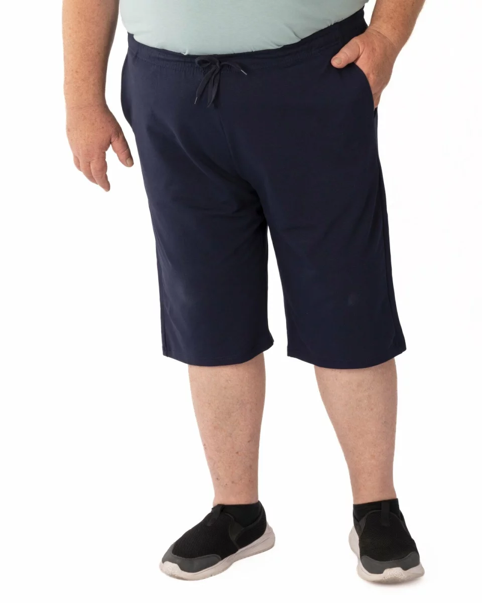 Pantaloni scurți bărbați mărimi mari bleumarin