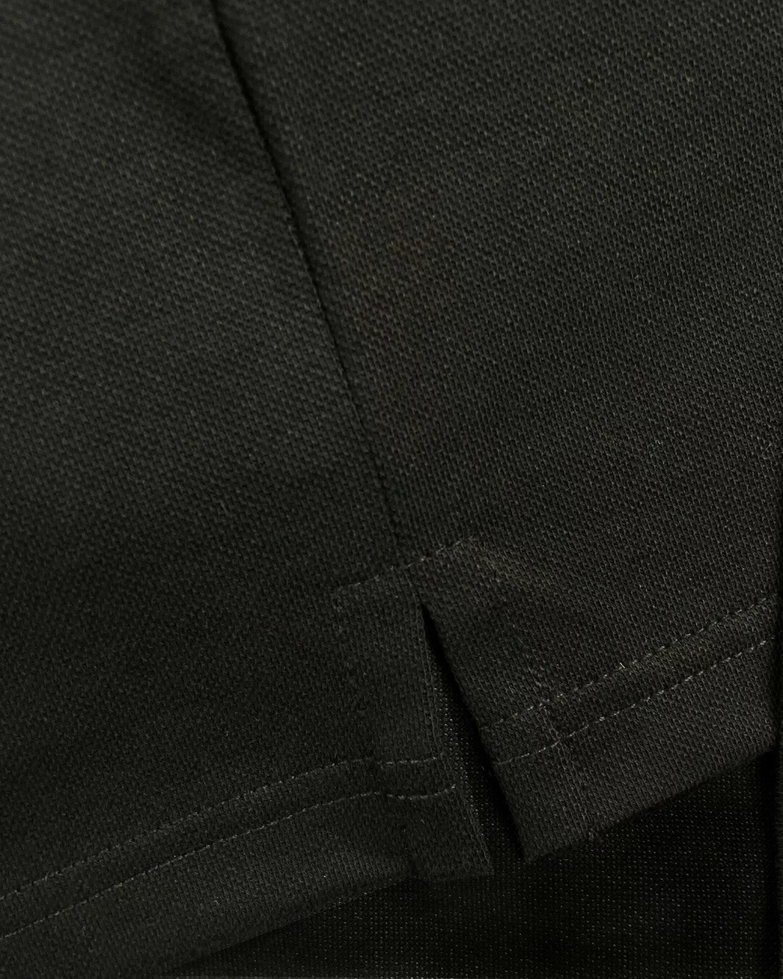 Bluză polo neagra mărimi mari B.4012