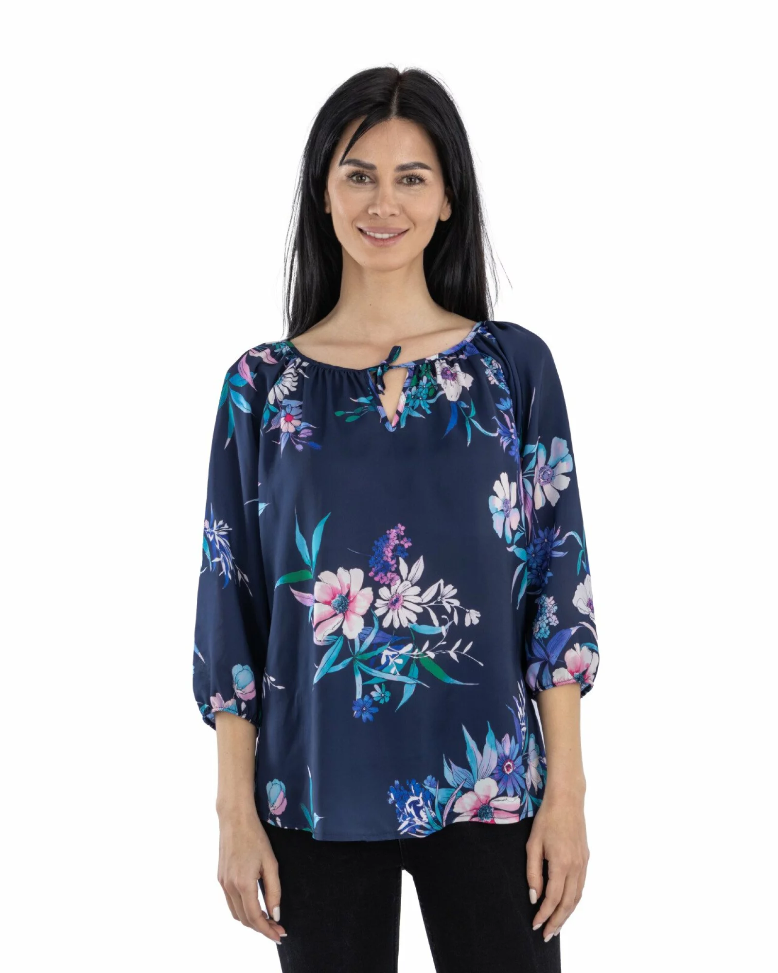 Bluza dama eleganta bleumarin V.2003.1