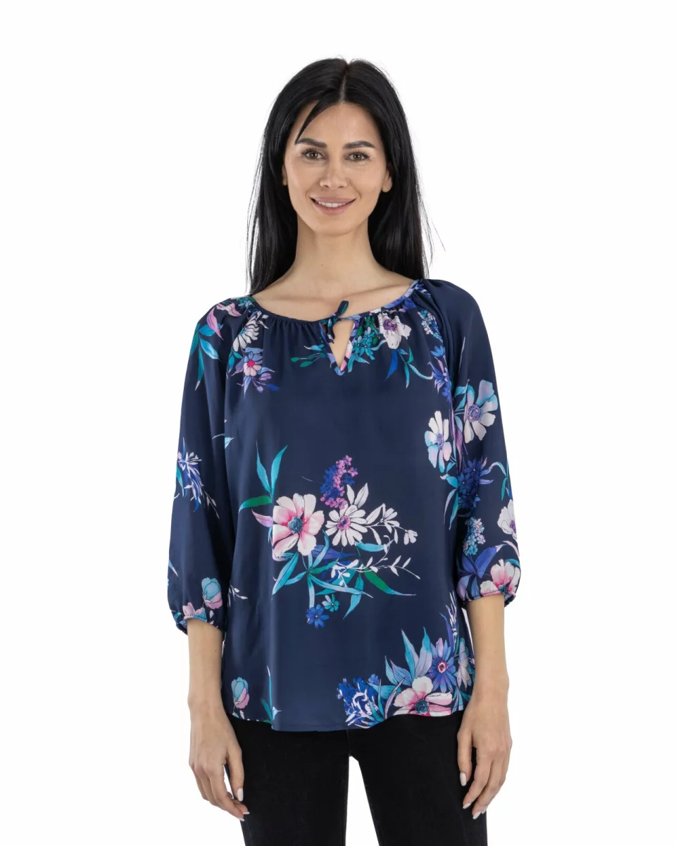 Bluza dama eleganta bleumarin V.2003.1
