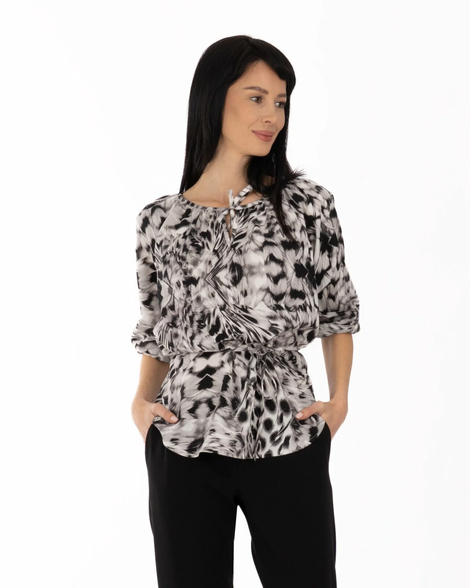 Bluza dama eleganta neagra V.2005