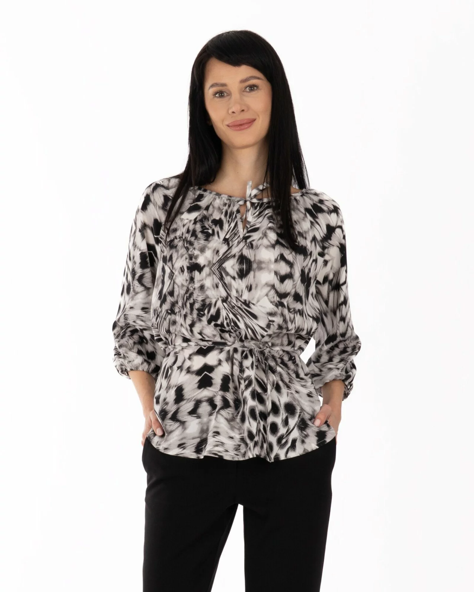 Bluza dama eleganta neagra V.2005