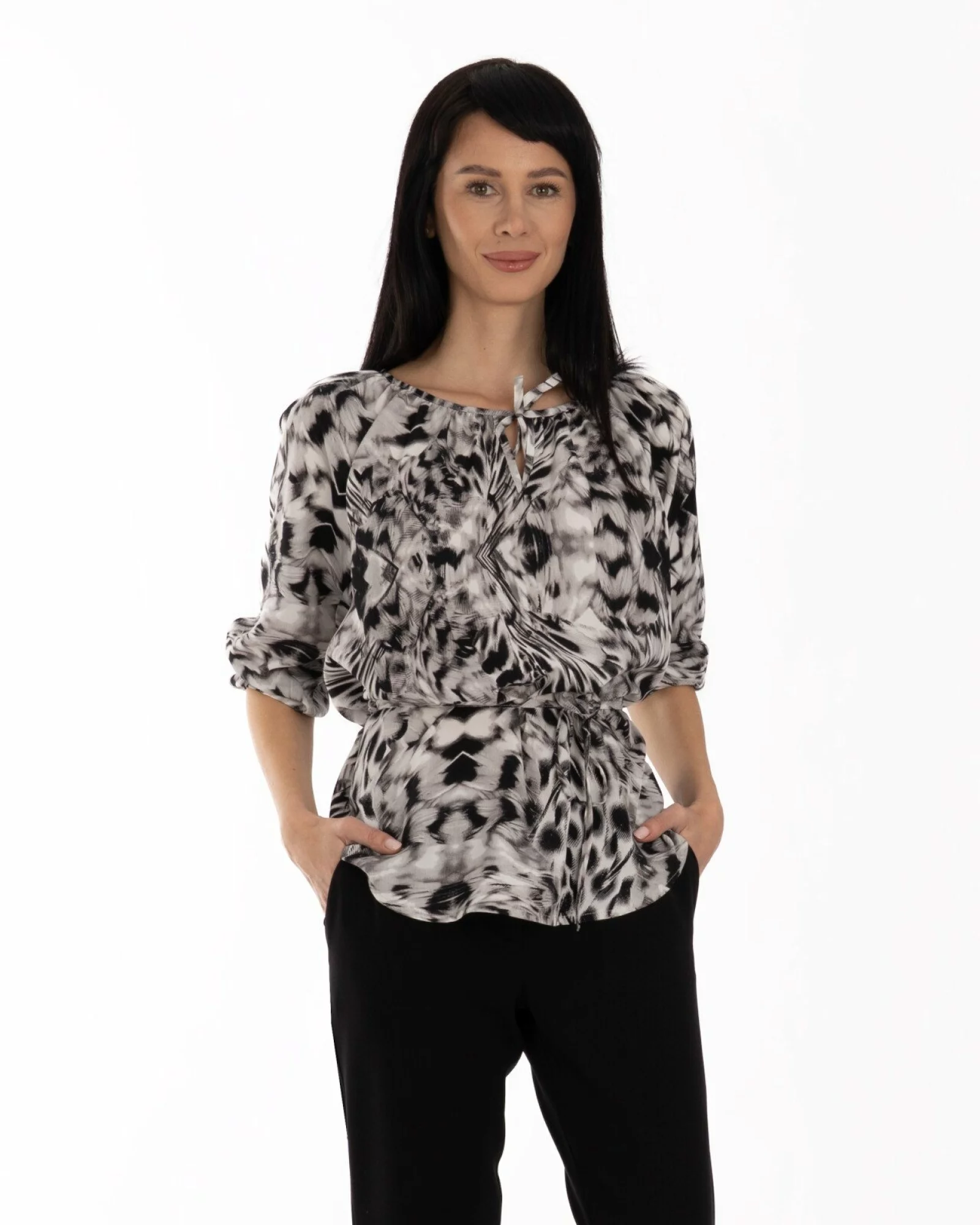 Bluza dama eleganta neagra V.2005