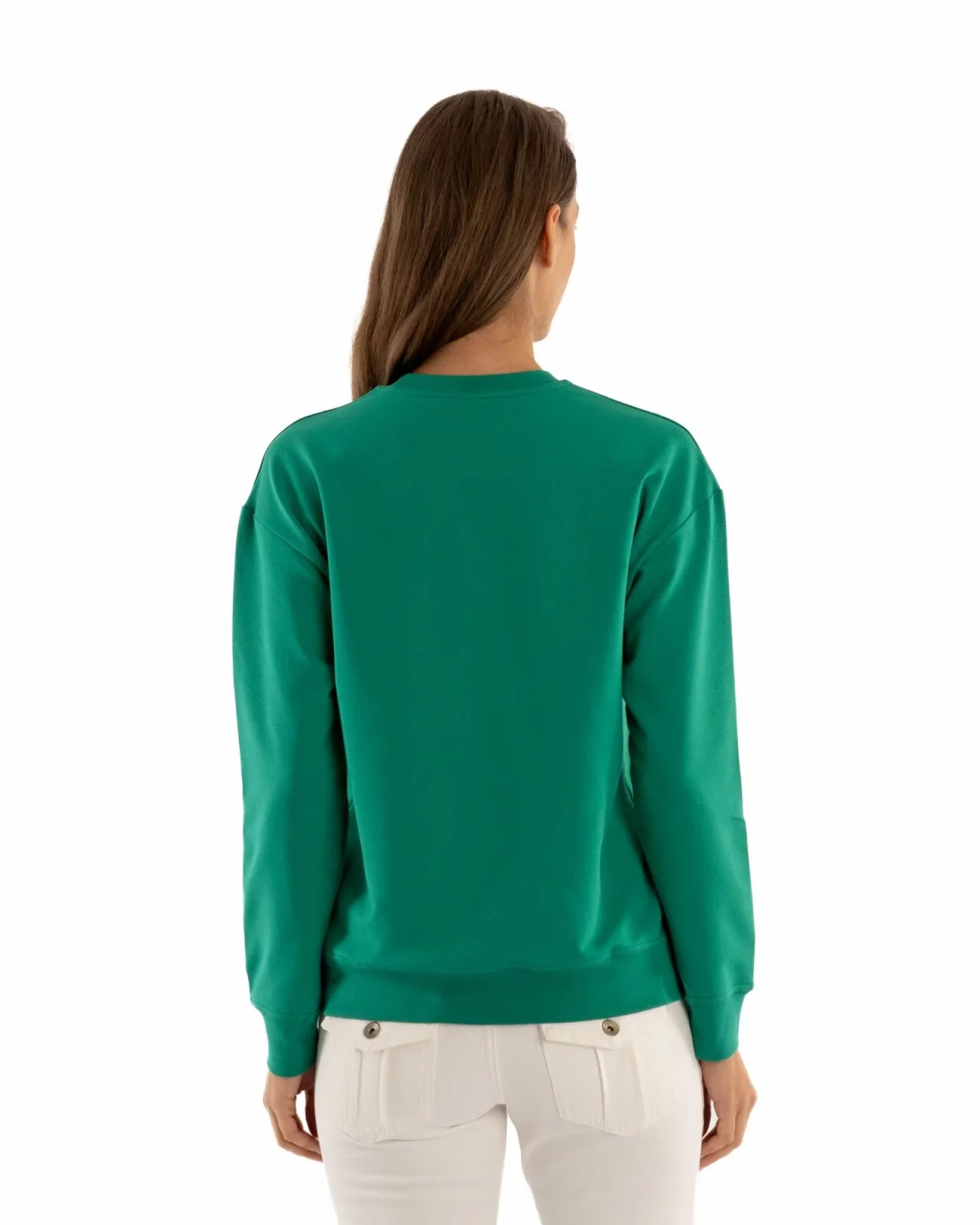 Hanorac dama verde, sweatshirt
