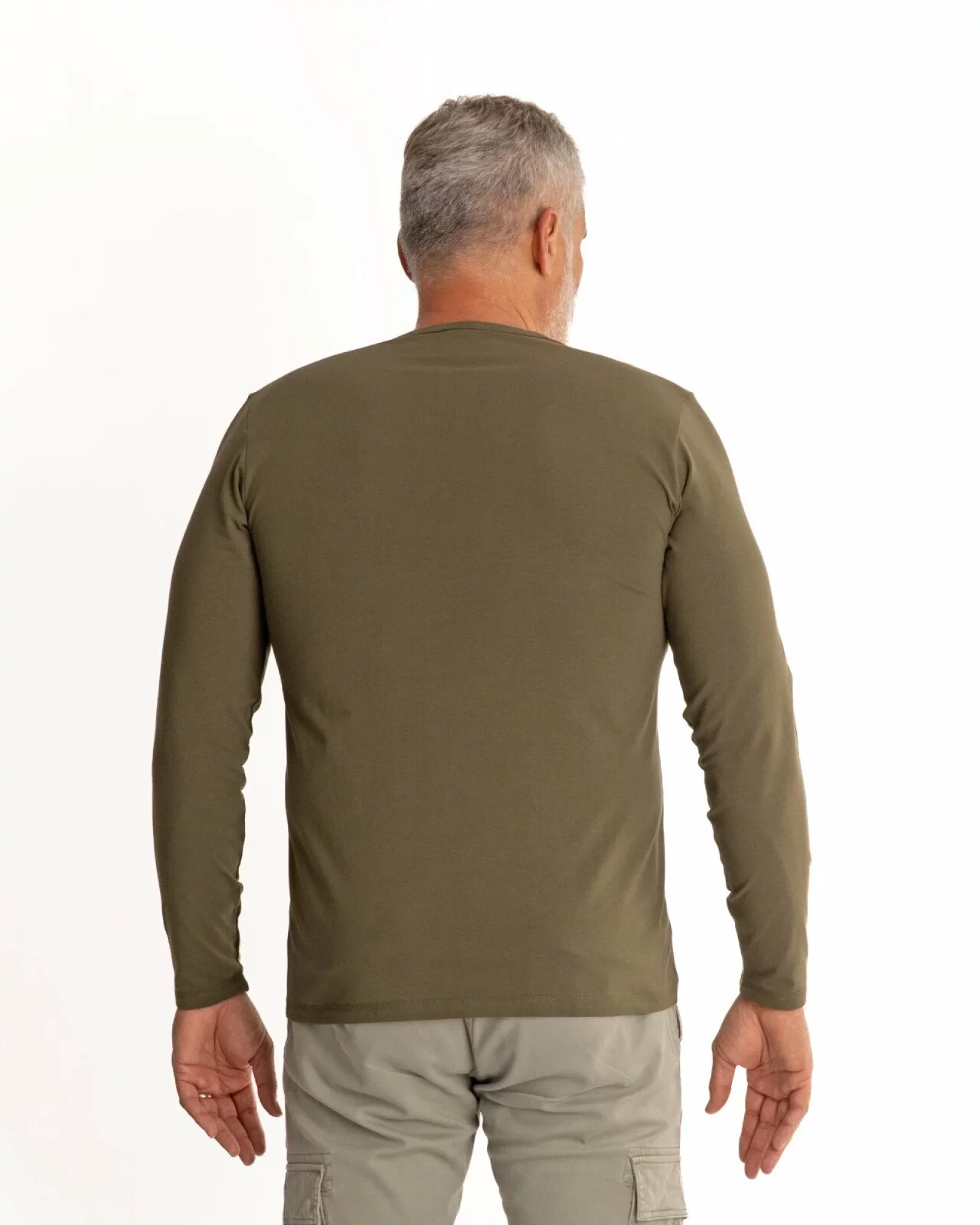 Bluză bărbați kaki B.4006