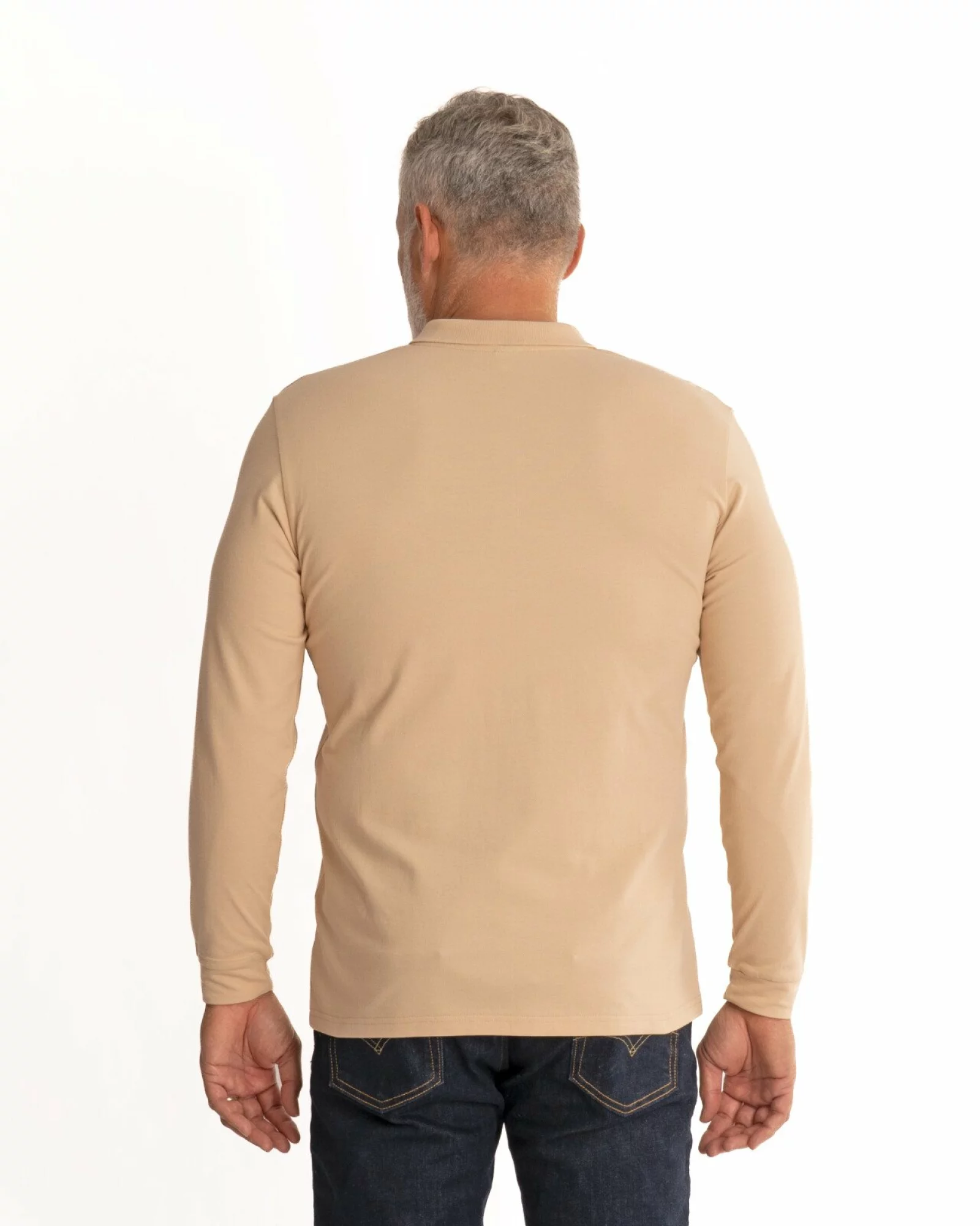 Bluză polo crem B.4010
