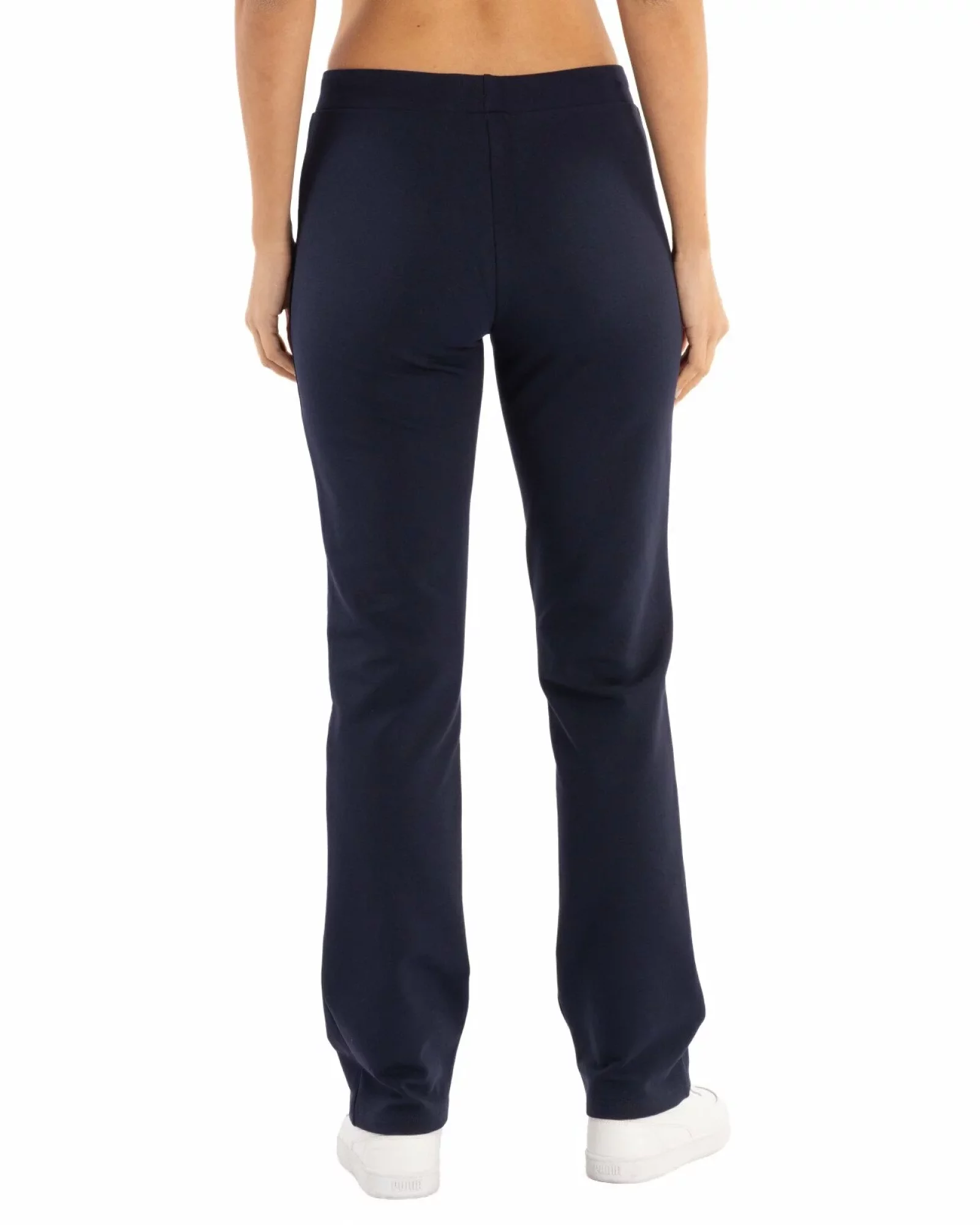 Pantaloni trening dama bleumarin cu fermoar P.2225