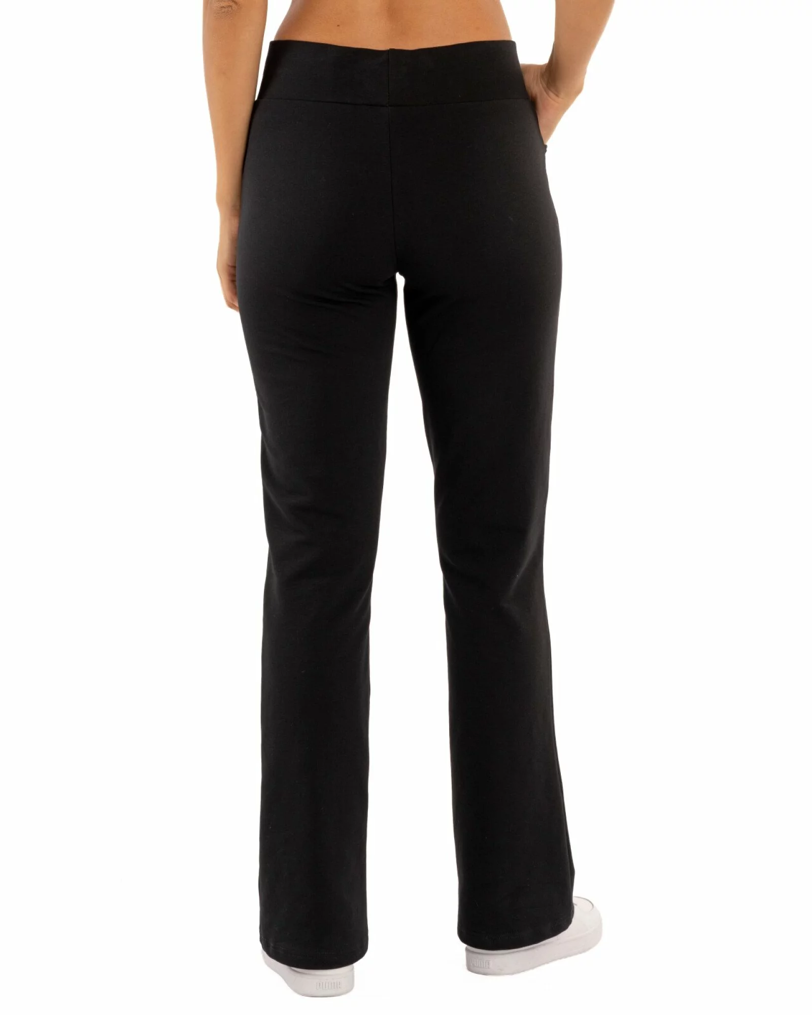 Pantaloni evazati dama, model bootcut cu betelie lata P.2259