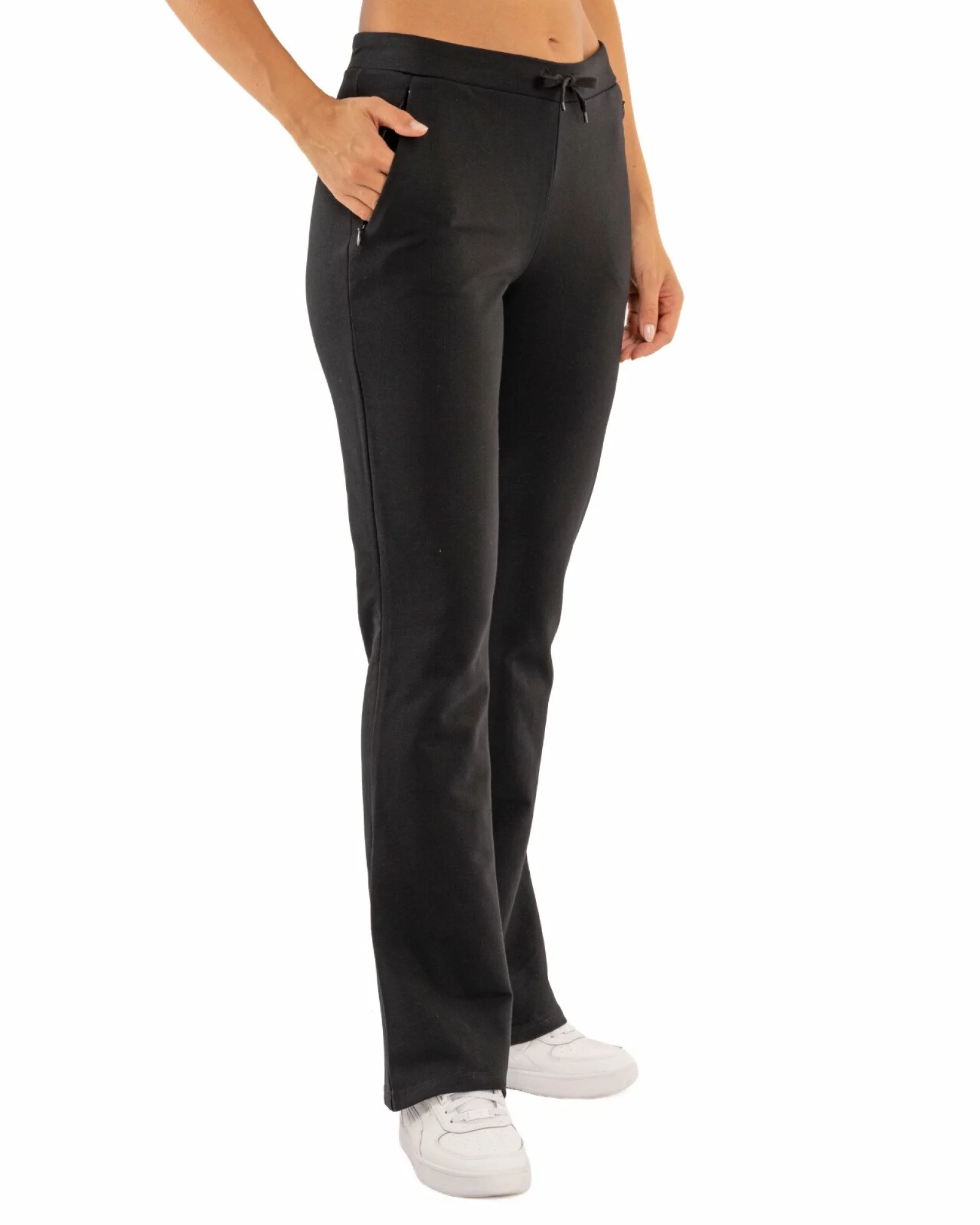 Pantaloni evazati dama, model bootcut P.2258