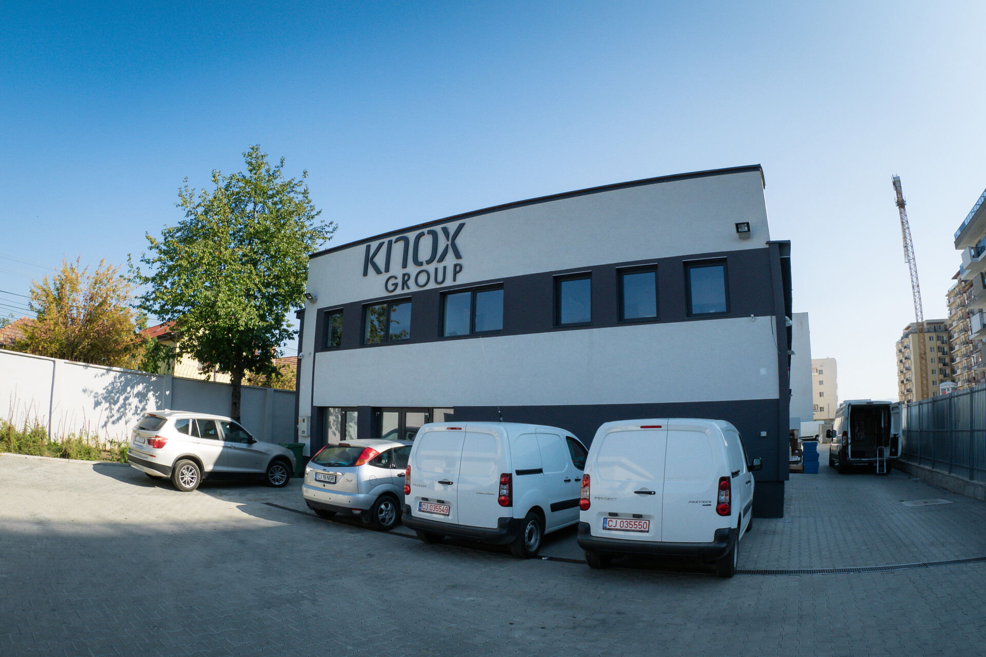 Sediul si fabrica Knox group Cluj-Napoca